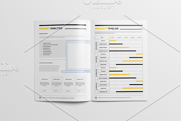 Full Proposal Package Template in Stationery Templates - product preview 13