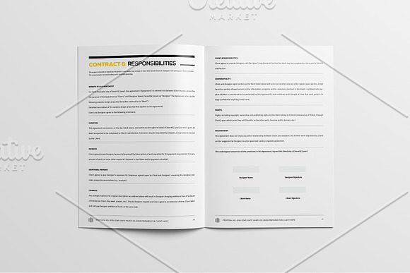 Full Proposal Package Template in Stationery Templates - product preview 20