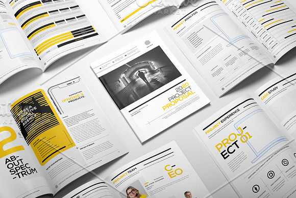 Full Proposal Package Template in Stationery Templates - product preview 31