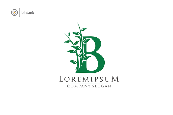 Green B Letter Logo