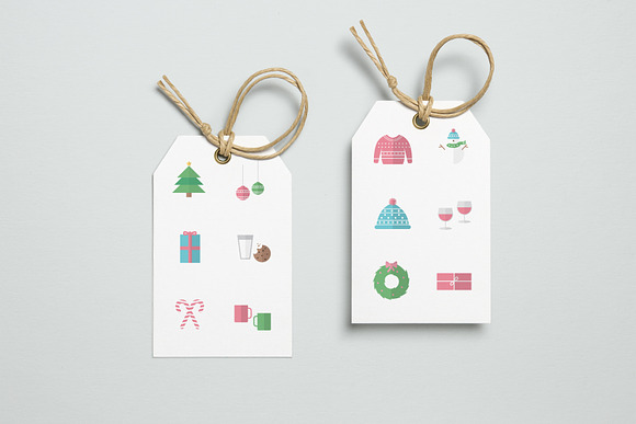 24 Christmas Icons in Christmas Icons - product preview 2
