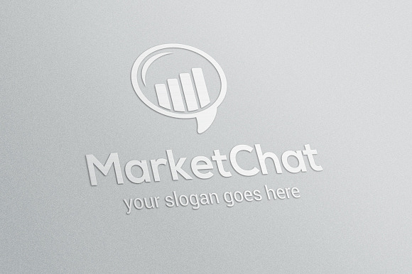 Marketing Chat Logo in Logo Templates - product preview 2