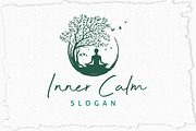 Inner Calm Logo Template