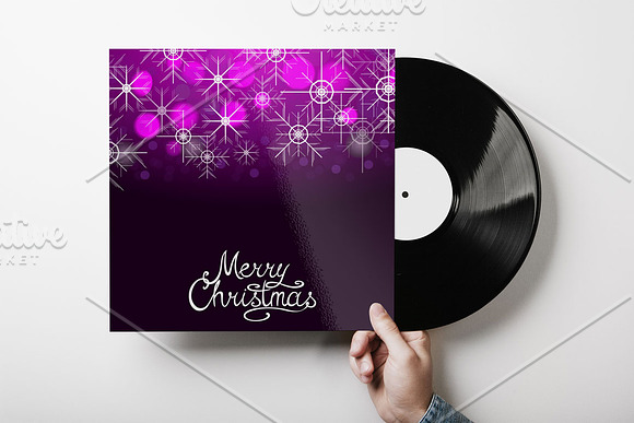 Christmas abstract colorful cards in Illustrations - product preview 4