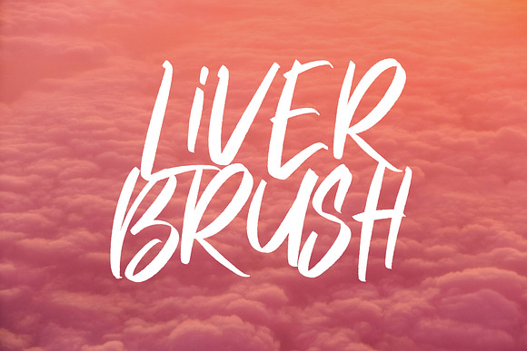 Hybrid Brush Font in Display Fonts - product preview 4