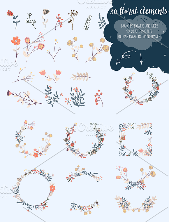 Forest Friends Graphic Pack in Illustrations - product preview 3