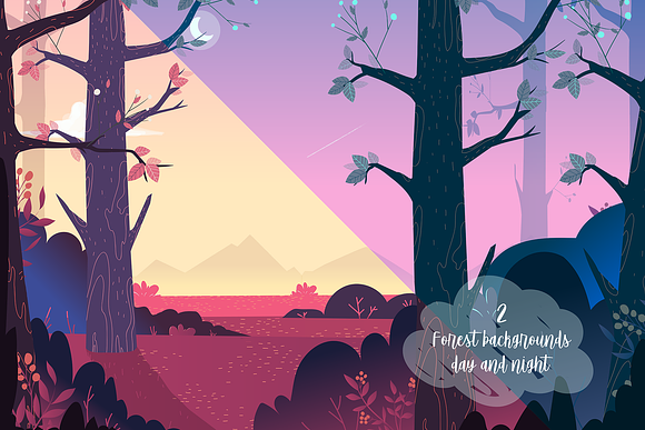 Forest Friends Graphic Pack in Illustrations - product preview 5