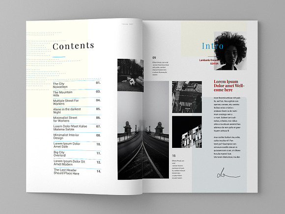 Magazine Template Vol. 16 in Magazine Templates - product preview 2