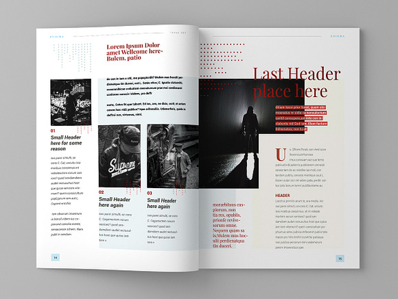 Magazine Template Vol. 16 in Magazine Templates - product preview 8