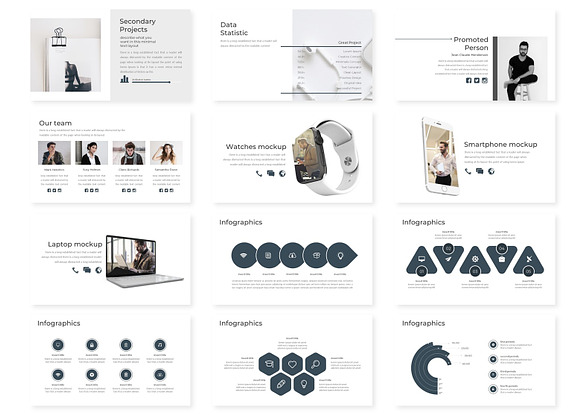 Deviation - Powerpoint Template in PowerPoint Templates - product preview 2