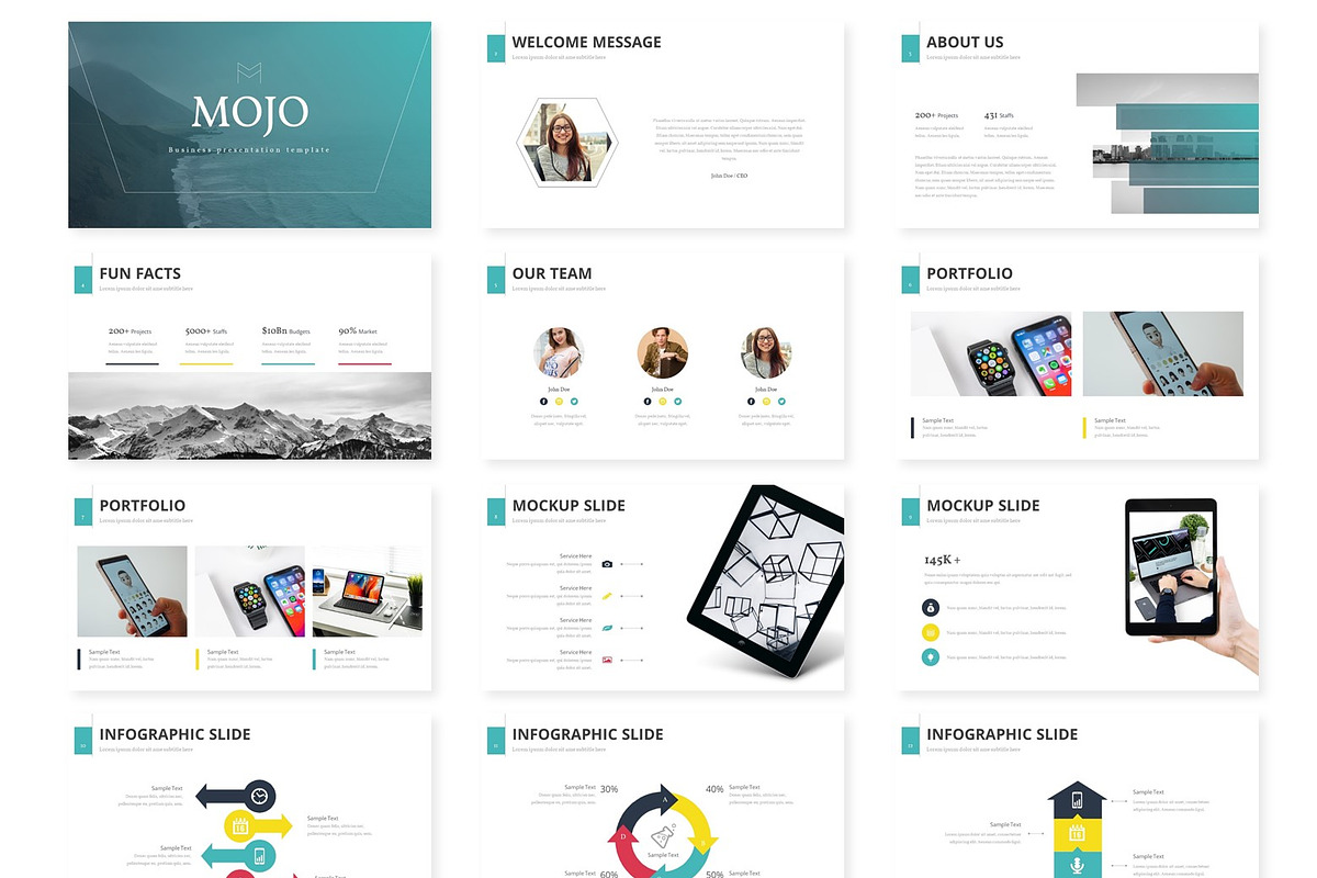 Mojo - Powerpoint Template in PowerPoint Templates - product preview 8