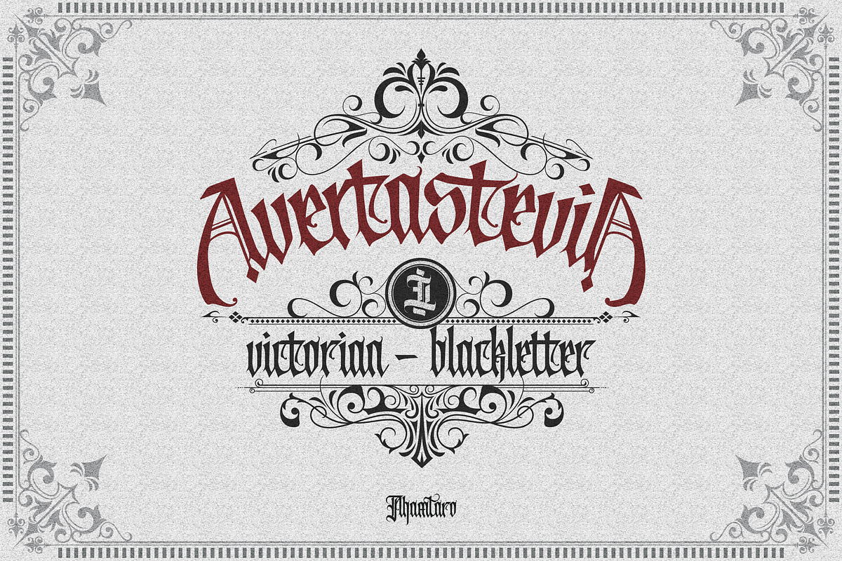 Avertastevia in Tattoo Fonts - product preview 8