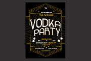 Vodka Party Flyer 