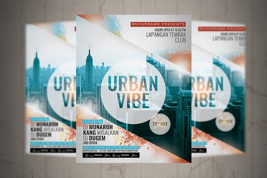Urban Vibe Flyer / Poster