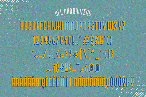SALE! Bivoac Layered Font in Outline Fonts - product preview 2