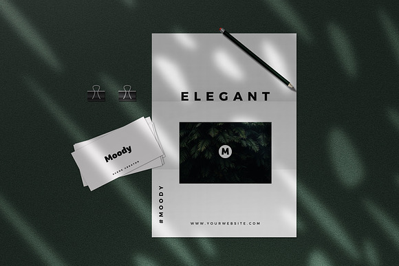Moody Stationery Mockup Bundle in Print Mockups - product preview 6