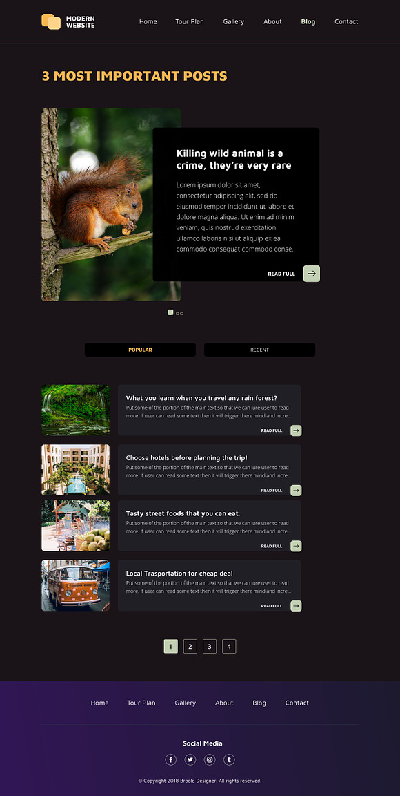 Local Attraction Website Template in UI Kits and Libraries - product preview 11