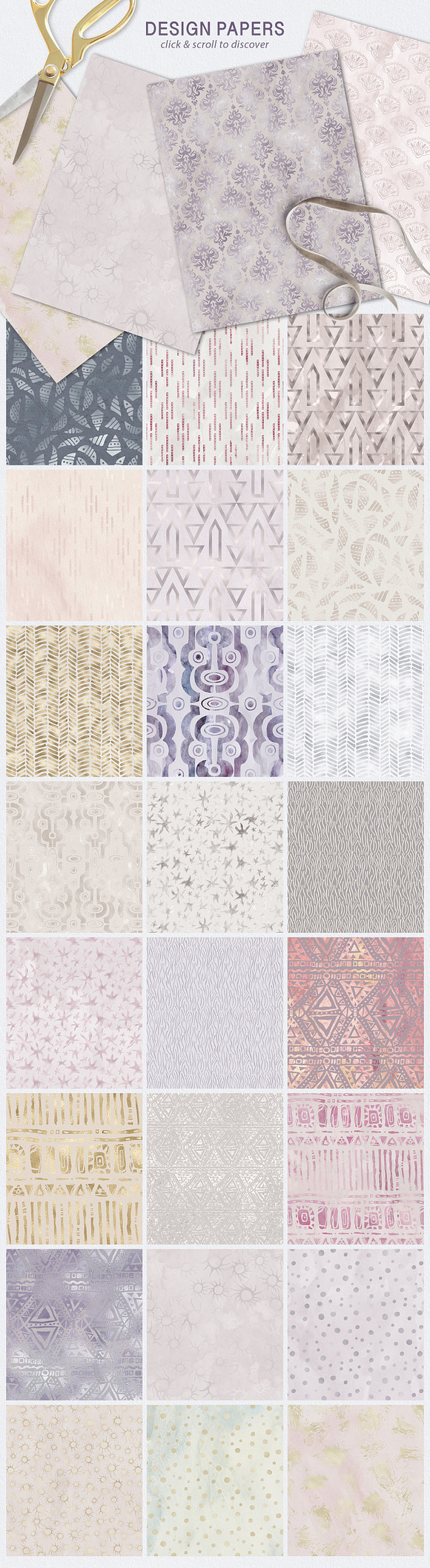 Seamless Textures & Patterns Bundle in Textures - product preview 9
