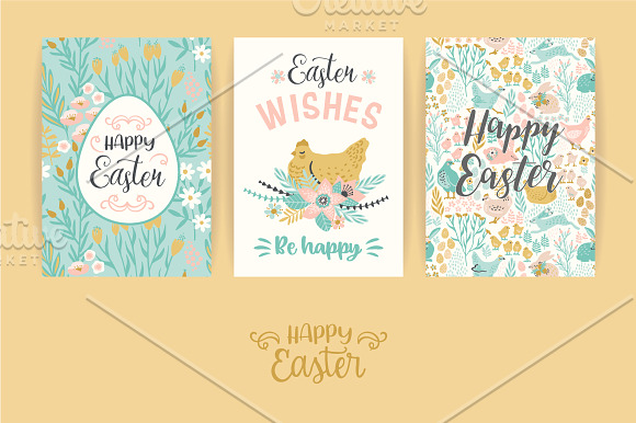 Hello Easter! Vector collection in Illustrations - product preview 4