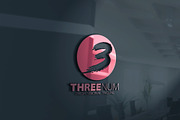 Three Number Logo