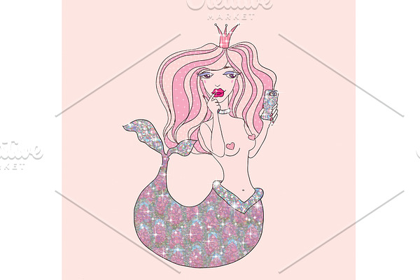 Сrystal mermaid