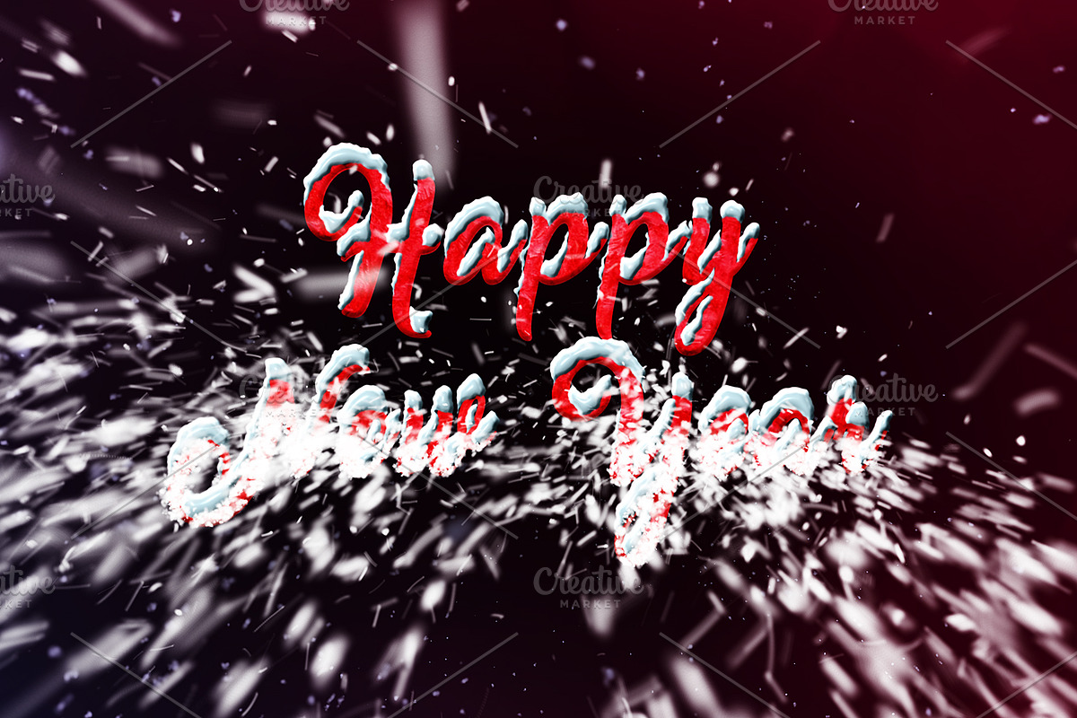 Happy New Year animation in Graphics - product preview 8