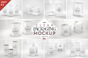 04 Clear Container Packaging Mockups