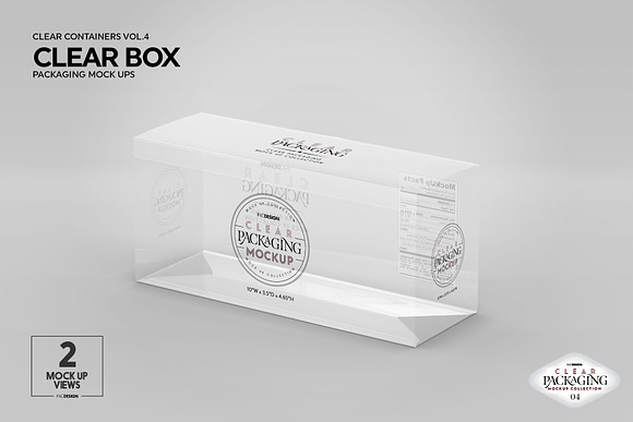 04 Clear Container Packaging Mockups in Branding Mockups - product preview 5