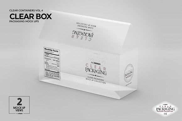 04 Clear Container Packaging Mockups in Branding Mockups - product preview 6