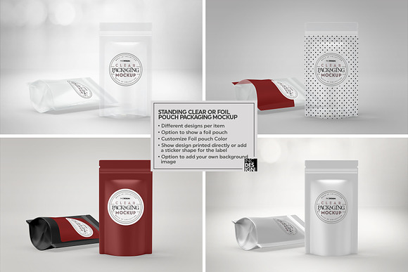 04 Clear Container Packaging Mockups in Branding Mockups - product preview 15