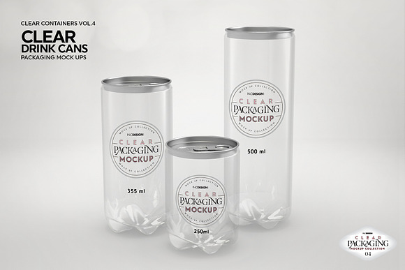 04 Clear Container Packaging Mockups in Branding Mockups - product preview 16