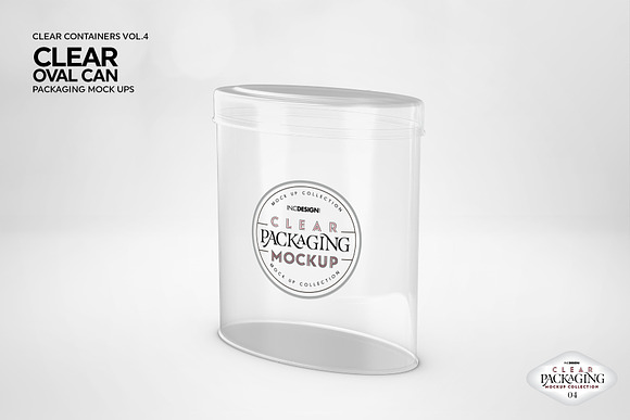 04 Clear Container Packaging Mockups in Branding Mockups - product preview 18
