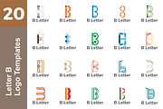 20 Logo Letter B Templates Bundle