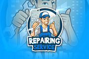 Repairingvice - Mascot & Esport logo