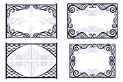 Frames with Abstract Pattern