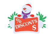 Best Price Discounts Snowman with