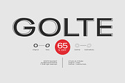 Golte Sans Font - 65% OFF