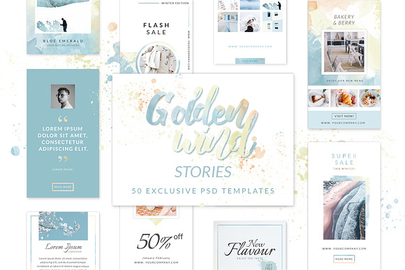BEST SELLER Bundle Eviory in Instagram Templates - product preview 10