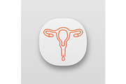 Menstruation app icon