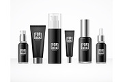  Black Blank Cosmetic for Man