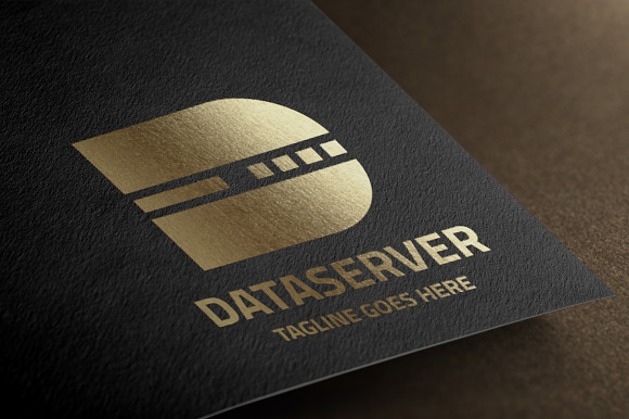 Data Server Logo in Logo Templates - product preview 2
