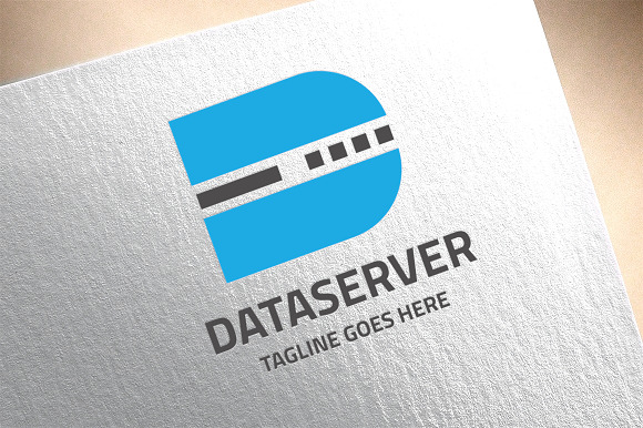 Data Server Logo in Logo Templates - product preview 3