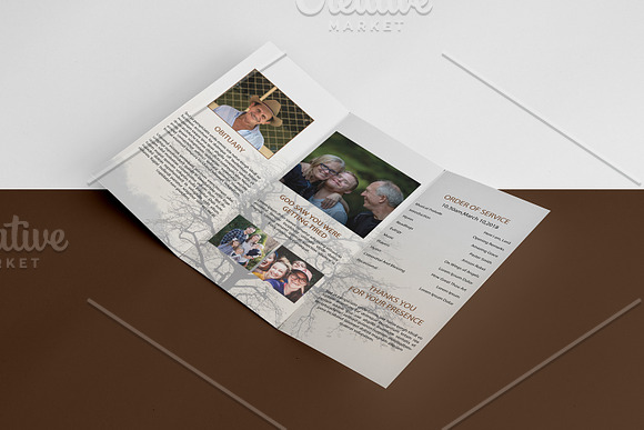 Trifold Funeral Template - V849 in Brochure Templates - product preview 2