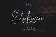 Elabama - Signature Font 