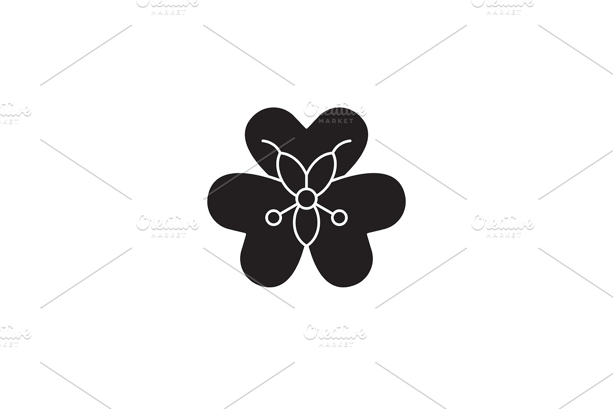 Alstroemeria black vector concept in Illustrations - product preview 8
