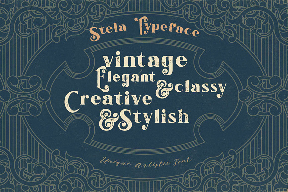 Stela - Display Font in Display Fonts - product preview 2