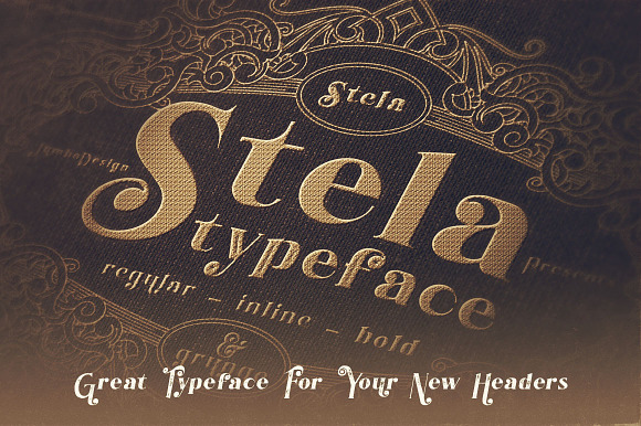 Stela - Display Font in Display Fonts - product preview 4
