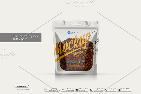 Six Doy-Pack Mockup 40% OFF! in Product Mockups - product preview 4