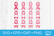Breast Cancer Ribbons SVG