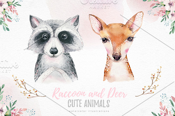 Сute forest friends! in Illustrations - product preview 2